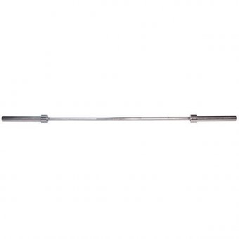 Гриф олимпийский прямой 86", до 450 кг, хромированный (класс-ZINK), арт. OB86LPB