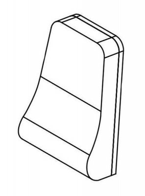 GCEC340 Подушка спинка, арт. GCEC340-PART-O