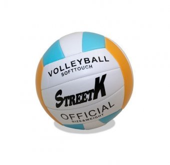 Мяч волейбольный машинная строчка, размер 5, PVC, (вес 260-280 гр в надутом состоянии)  Street_K, арт. MVB008