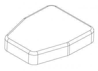 GFID31 подушка сиденье, арт. GFID31-PART-N