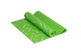 Коврик для йоги 4 мм зеленый, арт. IR97502-04