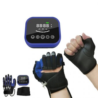 Реабилитационная перчатка, тренажер для пальцев рук ANYSMART правая рука M