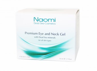Гель для кожи вокруг глаз и шеи «NAOMI» с минералами, 50 мл