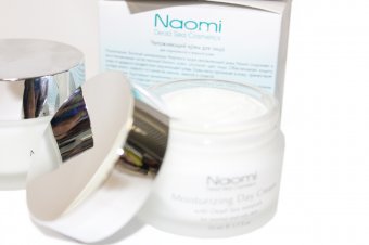 Крем дневной увлажняющий с минералами Мертвого моря «NAOMI» 50 мл (нормальная и жирная кожа)