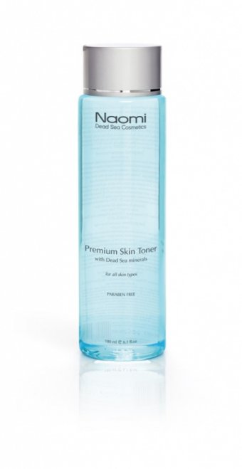 Тоник с минералами Мертвого моря «NAOMI»,180 мл. (Premium Skin Toner)