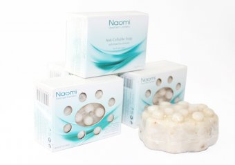 Мыло антицеллюлитное с минералами Мертвого моря «NAOMI» 150  г