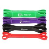 Комплект фитнес-резинок U POWEX 4 штуки