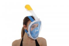 Полнолицевая маска для снорклинга, голубая L/XL SF 0370