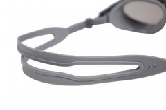 Очки для плавания серия "Комфорт" серые, цвет линзы - серый SF 0386