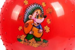 Детский массажный гимнастический мяч, красный DE 0539