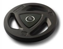 Диск олимпийский 20 кг ZIVA серии ZVO уретановое покрытие черный, арт. ZVO-DCPU-1406