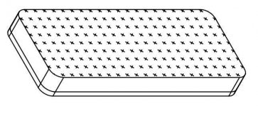 SLM300G подушка сиденья, арт. SLM300-PART-Q