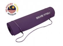 Коврик для йоги 1900х600 6 мм фиолетовый, арт. FT-YGM-6TPE(LAKSHMI)