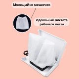 Мощный настольный пылесос Luxury Gift, для маникюра, 80 Вт, 220 В
