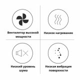 Мощный настольный пылесос Luxury Gift, для маникюра, 80 Вт, 220 В