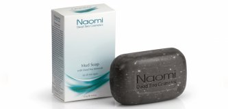 Мыло грязевое с минералами Мертвого моря «NAOMI» 125 г